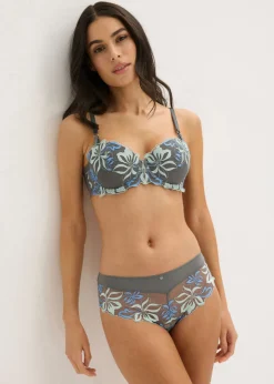 New Sujetador tipo balconette con bordado delicado Mujer Sujetadores|Sujetadores De Copa E A H
