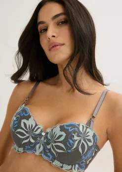 New Sujetador tipo balconette con bordado delicado Mujer Sujetadores|Sujetadores De Copa E A H
