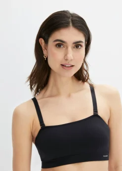 Outlet Sujetador tipo bandeau sin costuras Feel Comfort con tirantes desmontables Mujer Sin Costuras|Sujetadores