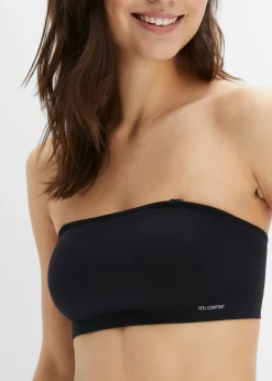 Outlet Sujetador tipo bandeau sin costuras Feel Comfort con tirantes desmontables Mujer Sin Costuras|Sujetadores