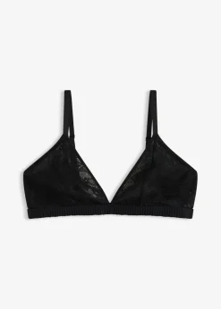 Sale Sujetador triangular sin aros con canalé suave Mujer Sujetadores|Novedades