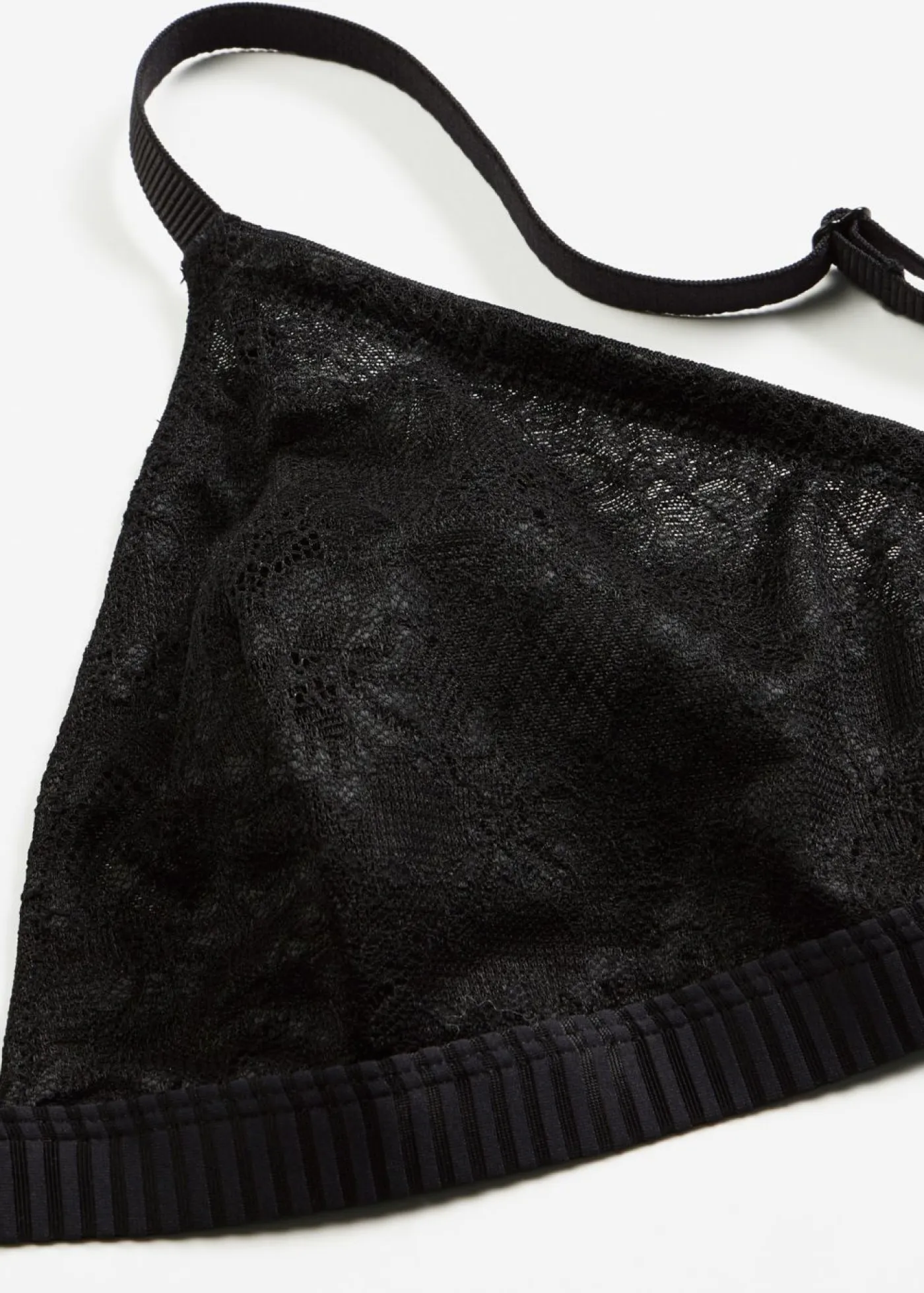 Sale Sujetador triangular sin aros con canalé suave Mujer Sujetadores|Novedades