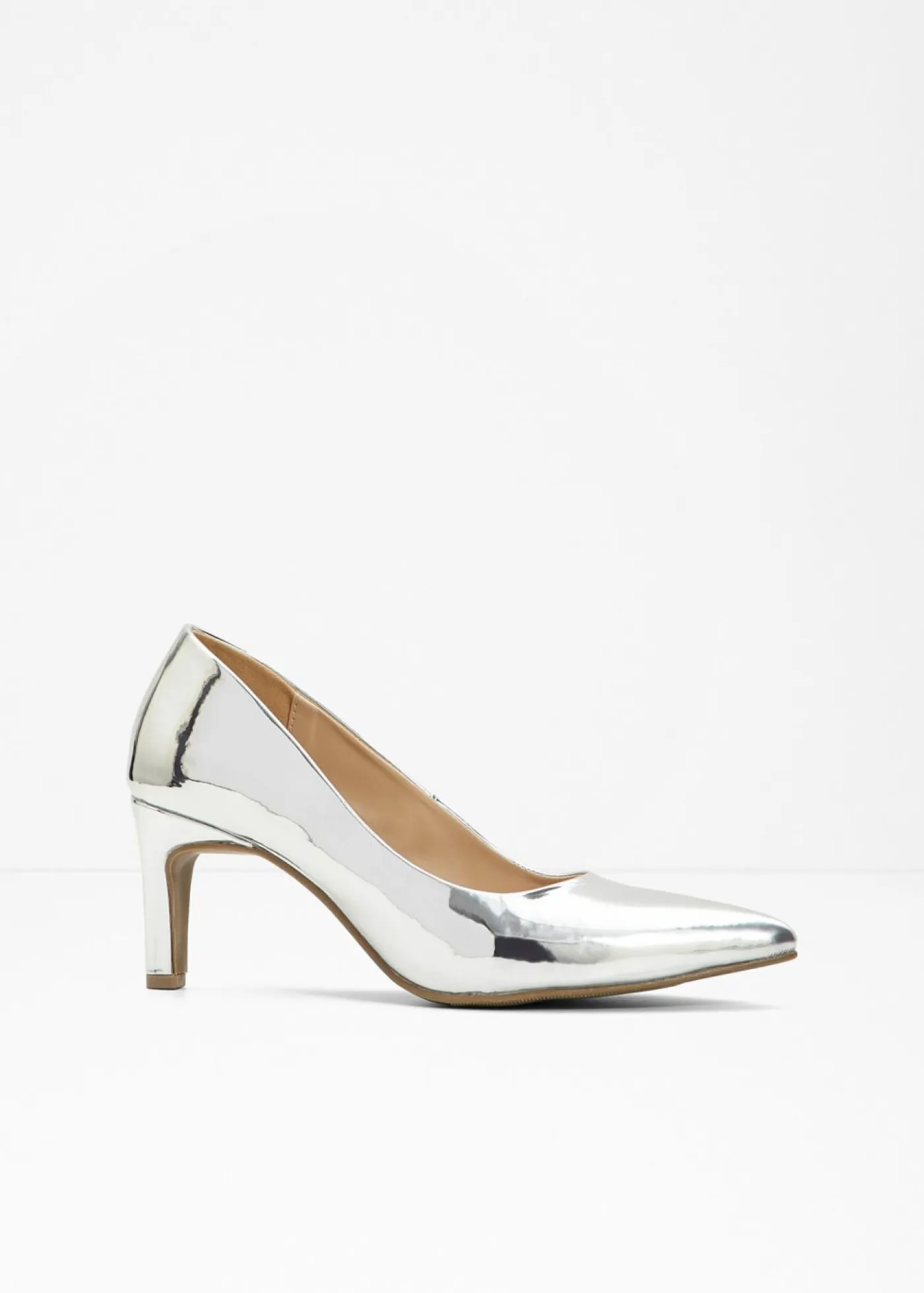 Tacones con aspecto lacado Mujer Zapatos De Salón|Ropa Elegante