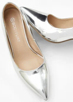 Tacones con aspecto lacado Mujer Zapatos De Salón|Ropa Elegante
