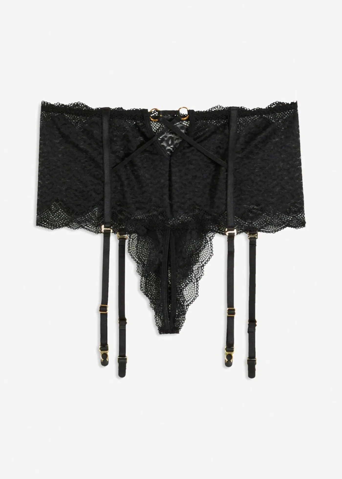 Discount Tanga con abertura y liguero Mujer Lencería Sexy