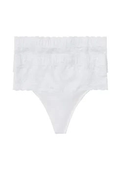 Best Tanga con efecto moldeador medio (2 unidades) Mujer Temática·Lencería De Primavera|Bragas