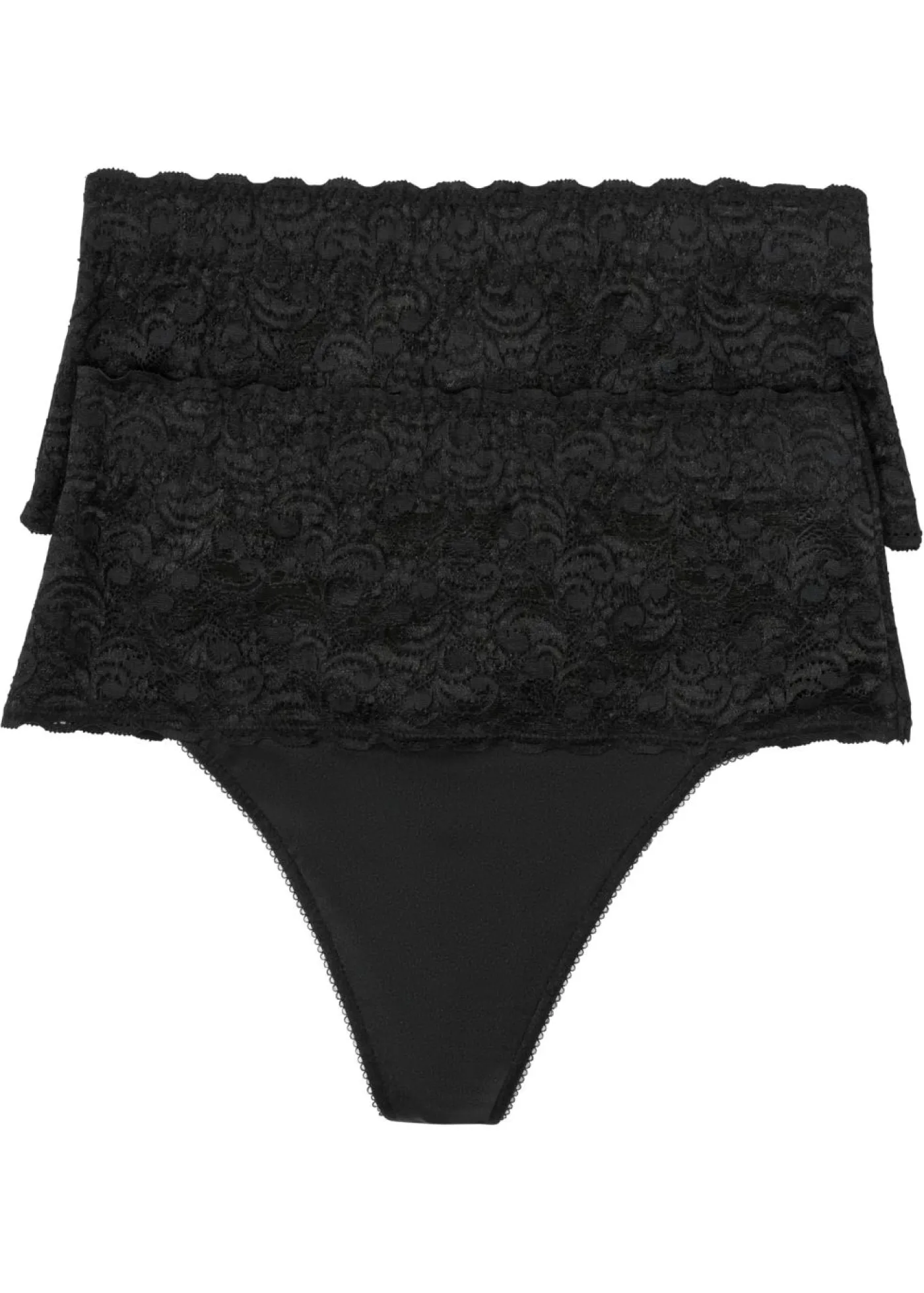 Sale Tanga con efecto moldeador medio (2 unidades) Mujer Temática·Lencería De Primavera|Bragas