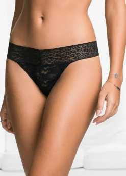 Best Tanga de encaje (2 unidades) Mujer Lencería|Bragas