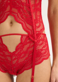 New Tanga de encaje delicado Mujer Lencería|Bragas