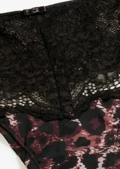 Hot Tanga de encaje fino Mujer Lencería|Bragas