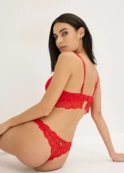 Online Tanga de encaje suave Mujer Lencería|Bragas