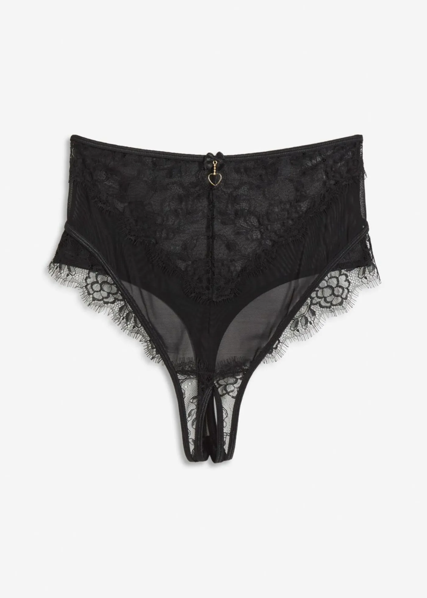 Outlet Tanga de talle alto con abertura Mujer Lencería Sexy|Bragas