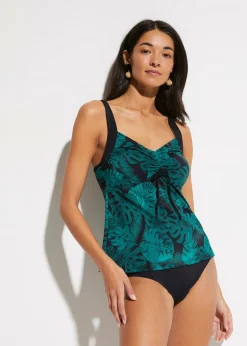 Outlet Tankini (2 piezas) con fruncido Mujer Tankinis