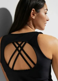Online Tankini (3 piezas) con sujetador bustier Mujer Ropa De Baño Cubridora|Ropa De Baño Deportiva
