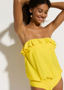 Outlet Tankini bandeau (2 piezas) con tirantes multiposición Mujer Tankinis