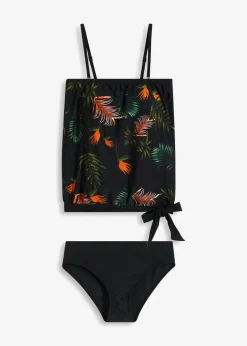 Tankini bandeau (2 piezas) con tirantes multiposición Mujer Tankinis