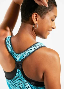 Clearance Tankini con encaje elástico (2 piezas) Mujer Tankinis