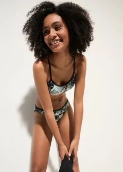 Best Tankini holgado (3 piezas) con top de bikini tipo bustier Mujer Tankinis