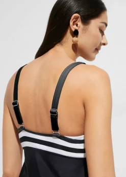 Hot Tankini largo (2 piezas) con braguita high waist Mujer Ropa De Baño Cubridora|Tankinis