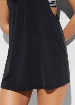 Best Tankini largo (2 piezas) con look a capas Mujer Ropa De Baño Cubridora|Tankinis