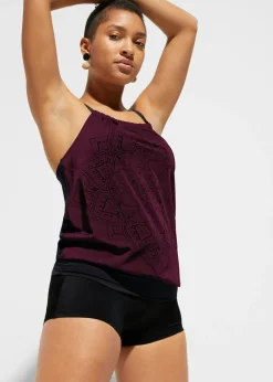 Outlet Tankini oversize (2 piezas) Mujer Ropa De Baño Deportiva|Tankinis