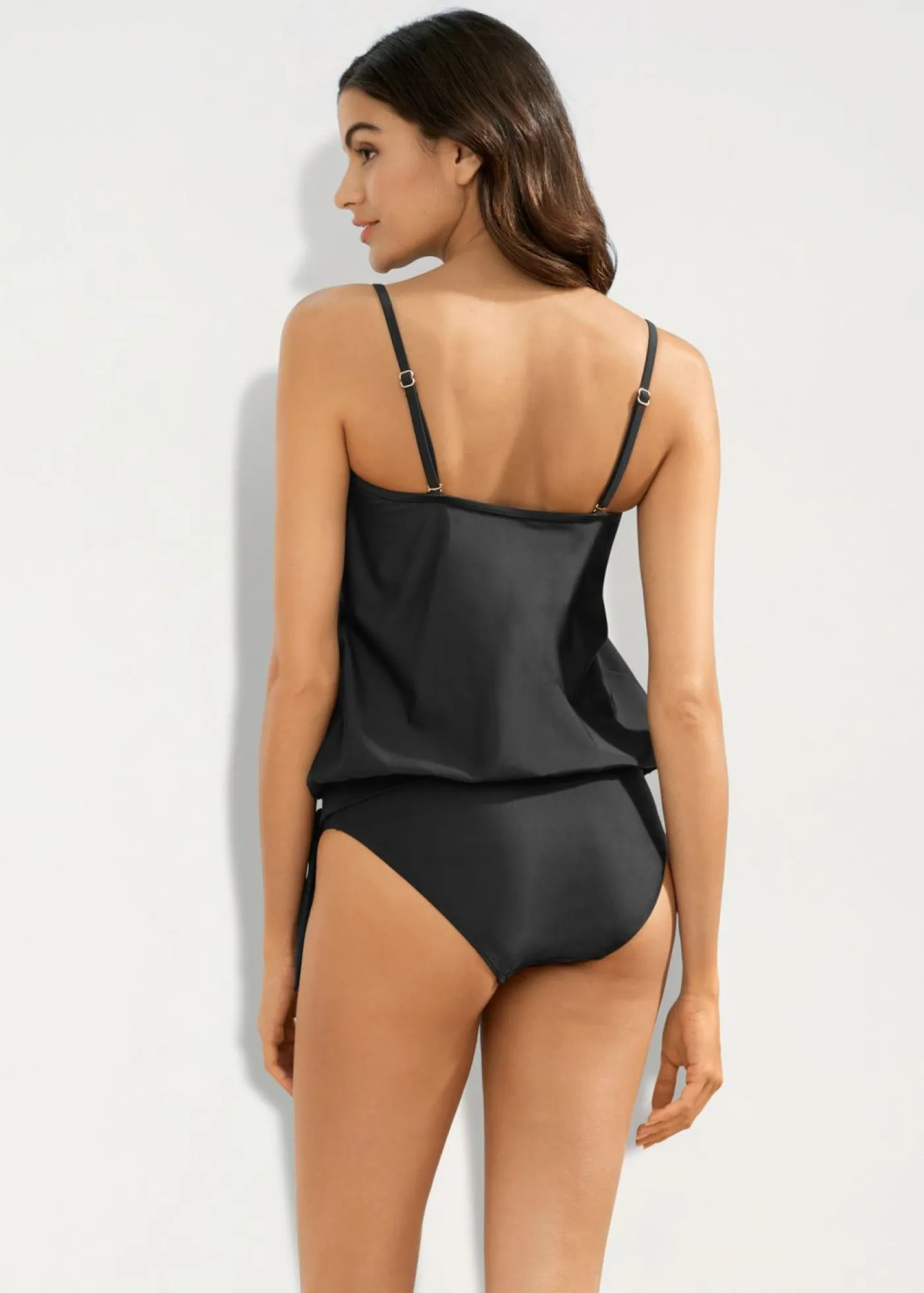 Sale Tankini oversize con tirantes desmontables (2 piezas) Mujer Tankinis