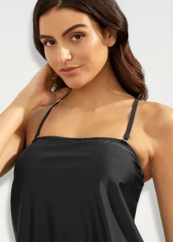 Sale Tankini oversize con tirantes desmontables (2 piezas) Mujer Tankinis