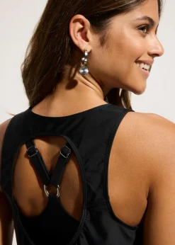 Online Tankini (3 piezas) con top tipo bandeau Mujer Tankinis|Novedades