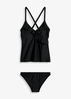 New Tankini (2 piezas) con volante Mujer Tankinis|Novedades