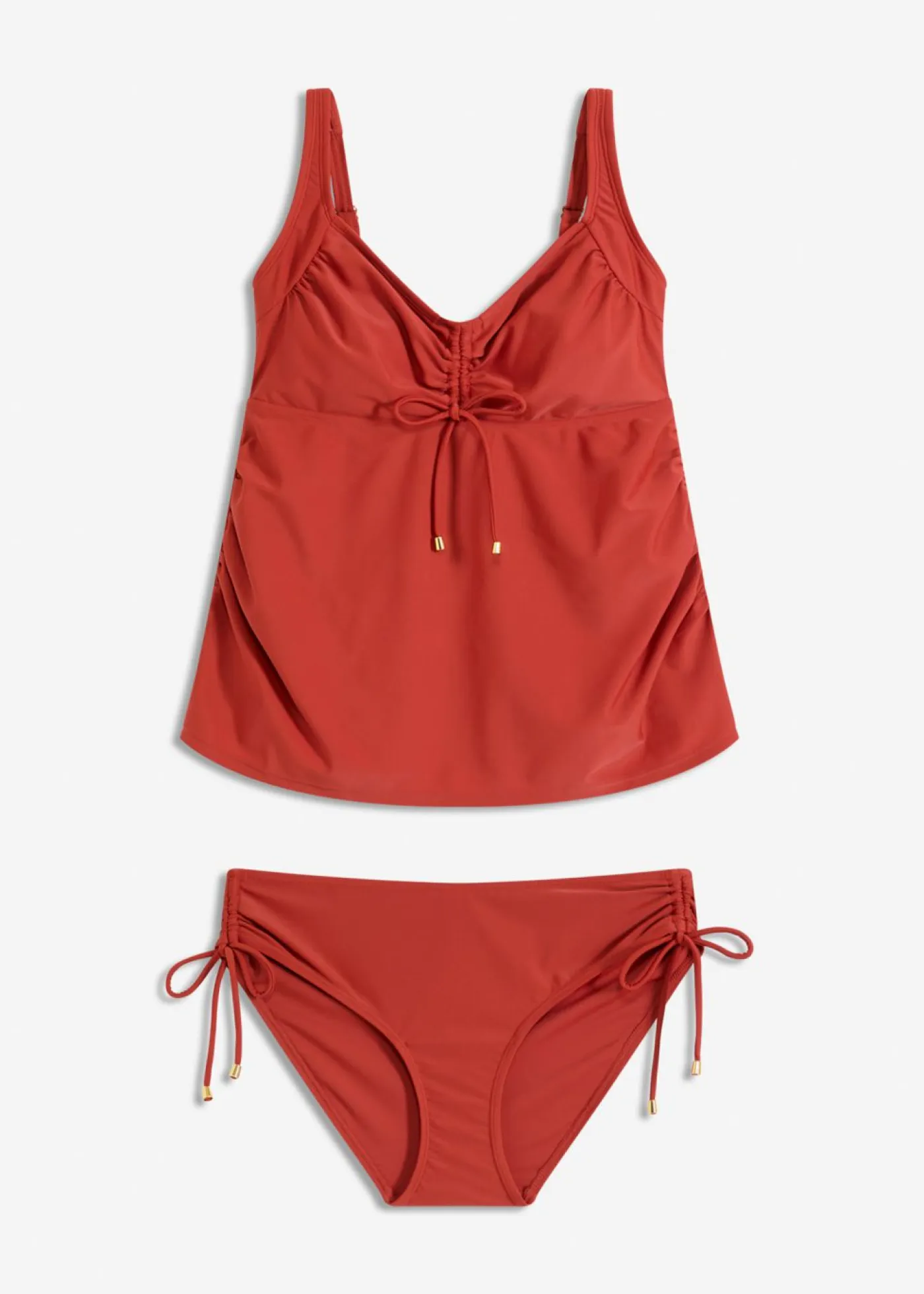 Clearance Tankini premamá (2 piezas) con cinta para anudar Mujer Ropa De Baño Premamá|Tankinis