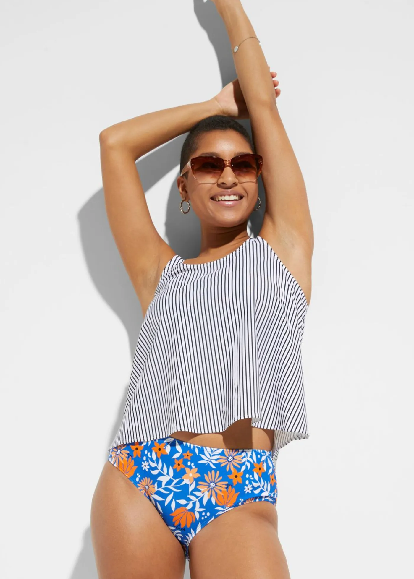 Outlet Tankini y parte superior (conjunto de 3 piezas) Mujer Ropa Para Ir A La Playa|Ropa De Baño Deportiva