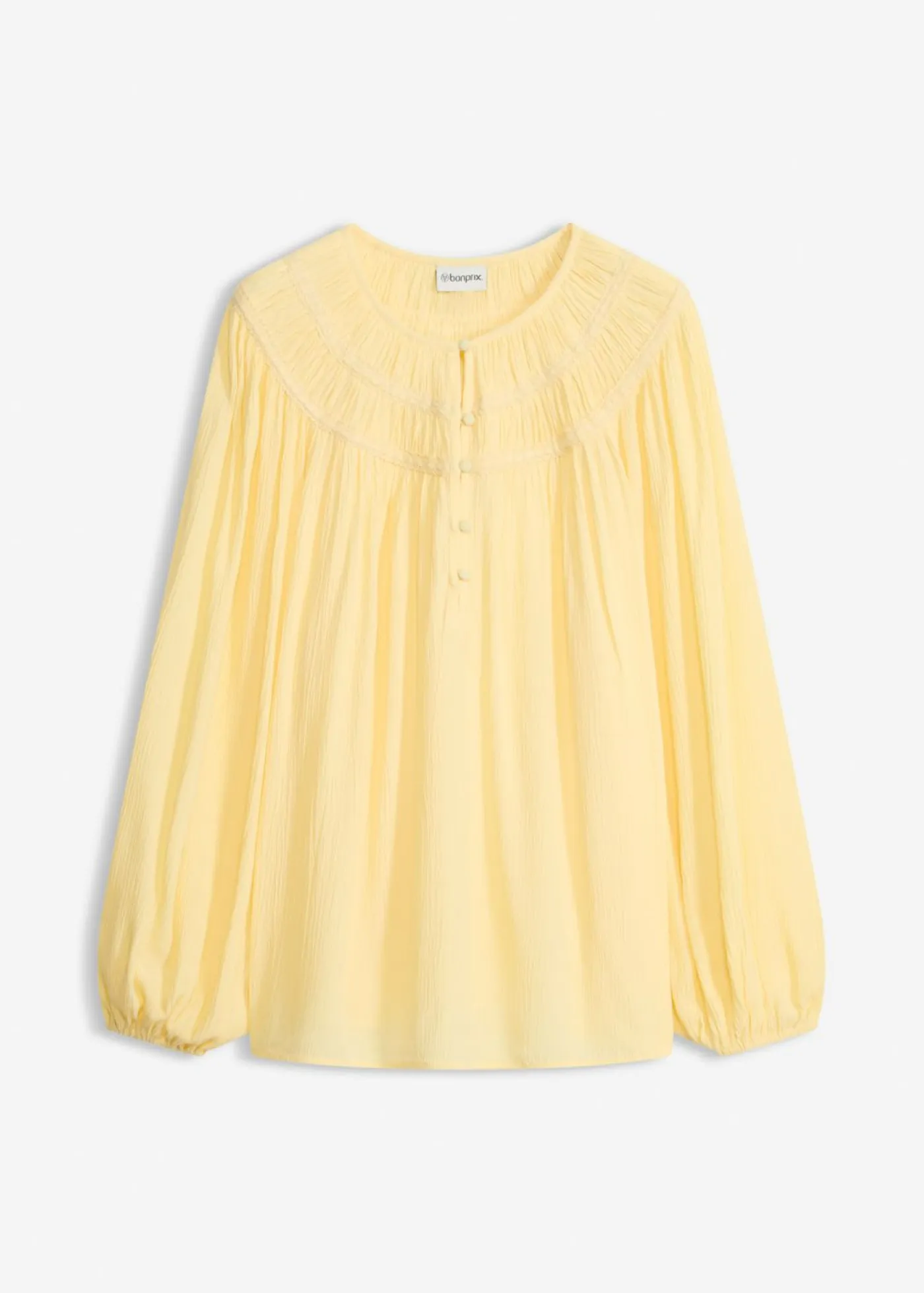 Sale Túnica con cintas de encaje Mujer Camisas Y Blusas|Novedades