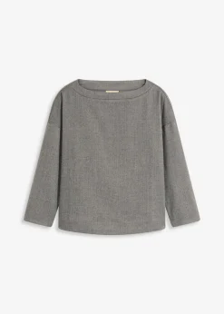 Online Túnica con diseño en espiga de tejido firme Mujer Camisas Y Blusas