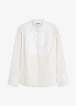 Discount Túnica con lentejuelas Mujer Camisas Y Blusas