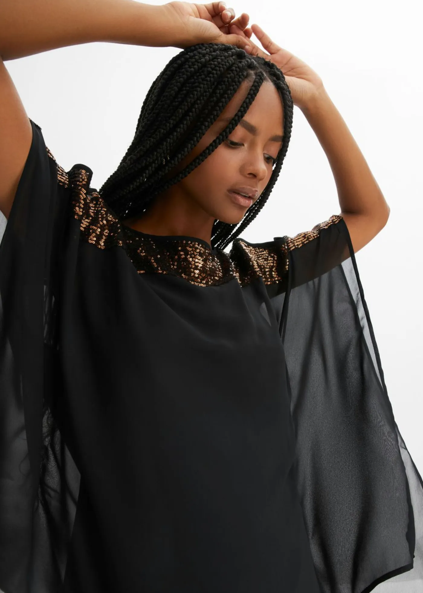 Clearance Túnica con lentejuelas Mujer Camisas Y Blusas|Ropa Elegante