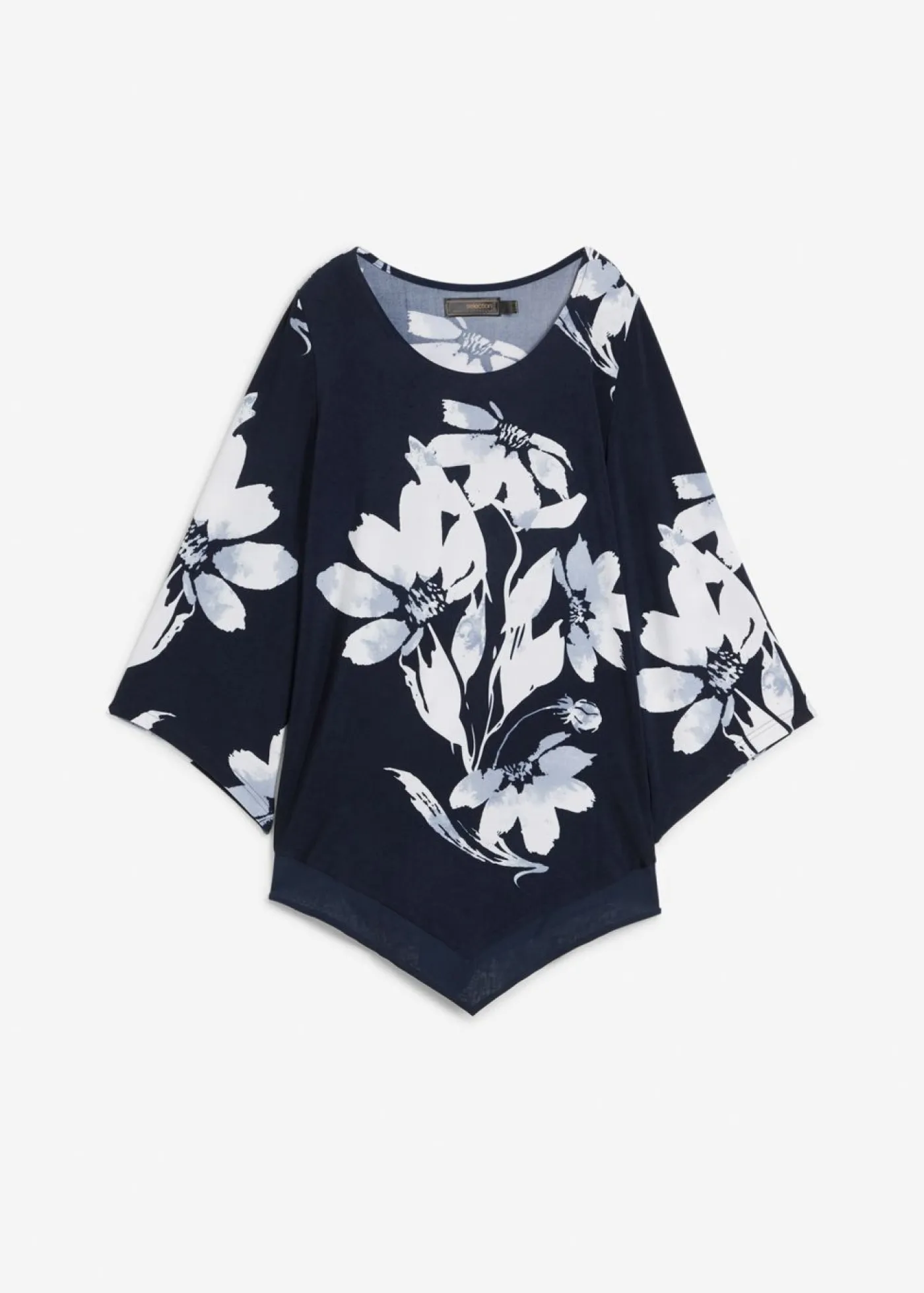 New Túnica con patrón de flores Mujer Camisetas