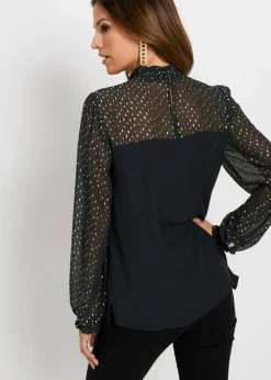 Online Túnica de gasa Mujer Camisas Y Blusas
