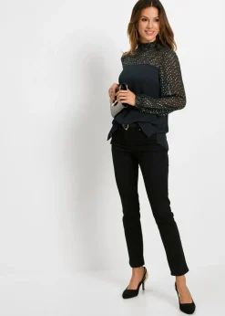 Online Túnica de gasa Mujer Camisas Y Blusas