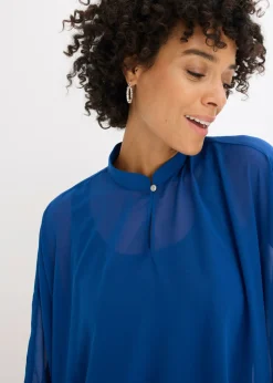 Hot Túnica de gasa Mujer Camisas Y Blusas