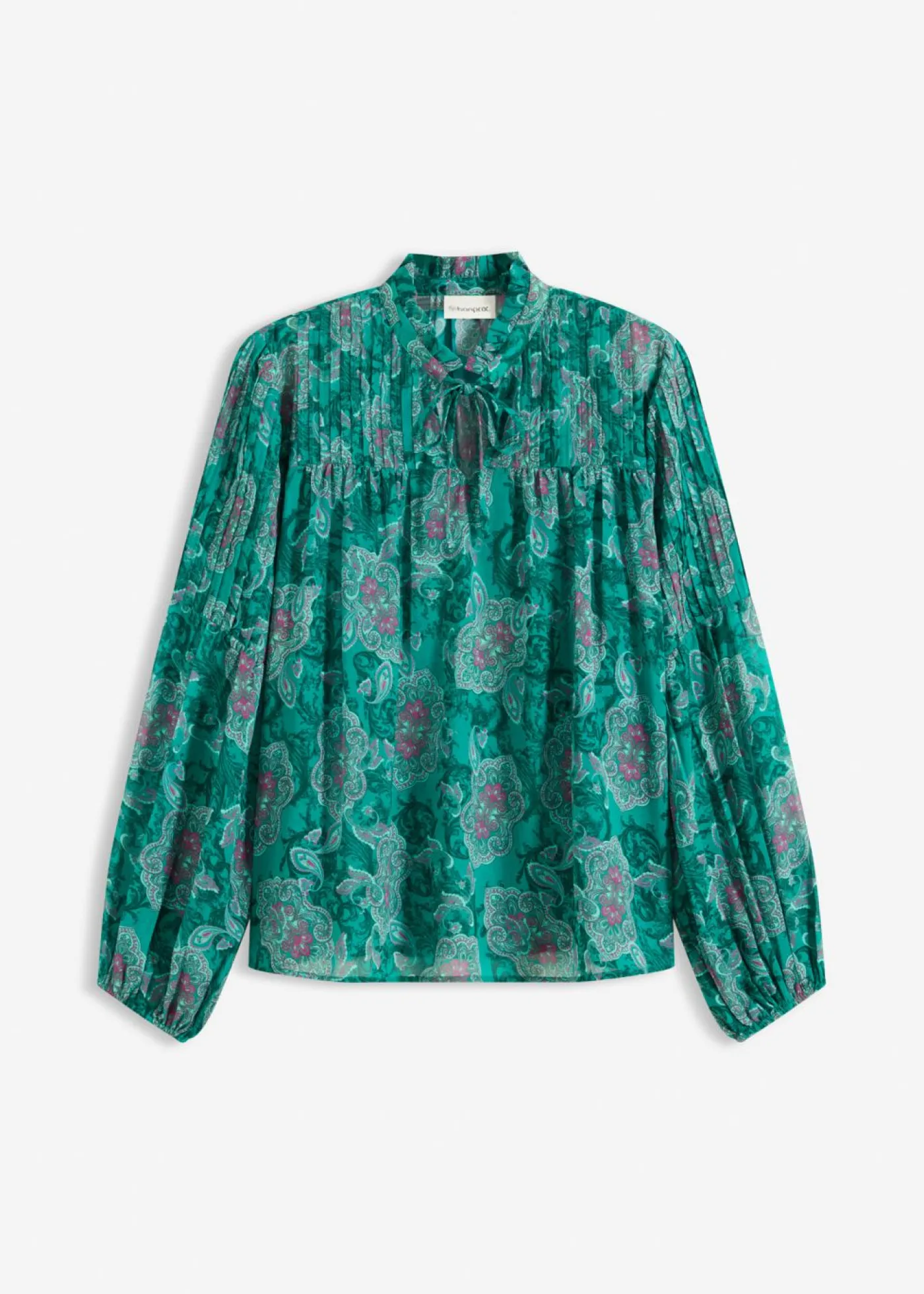 Online Túnica de gasa con patrón paisley Mujer Camisas Y Blusas