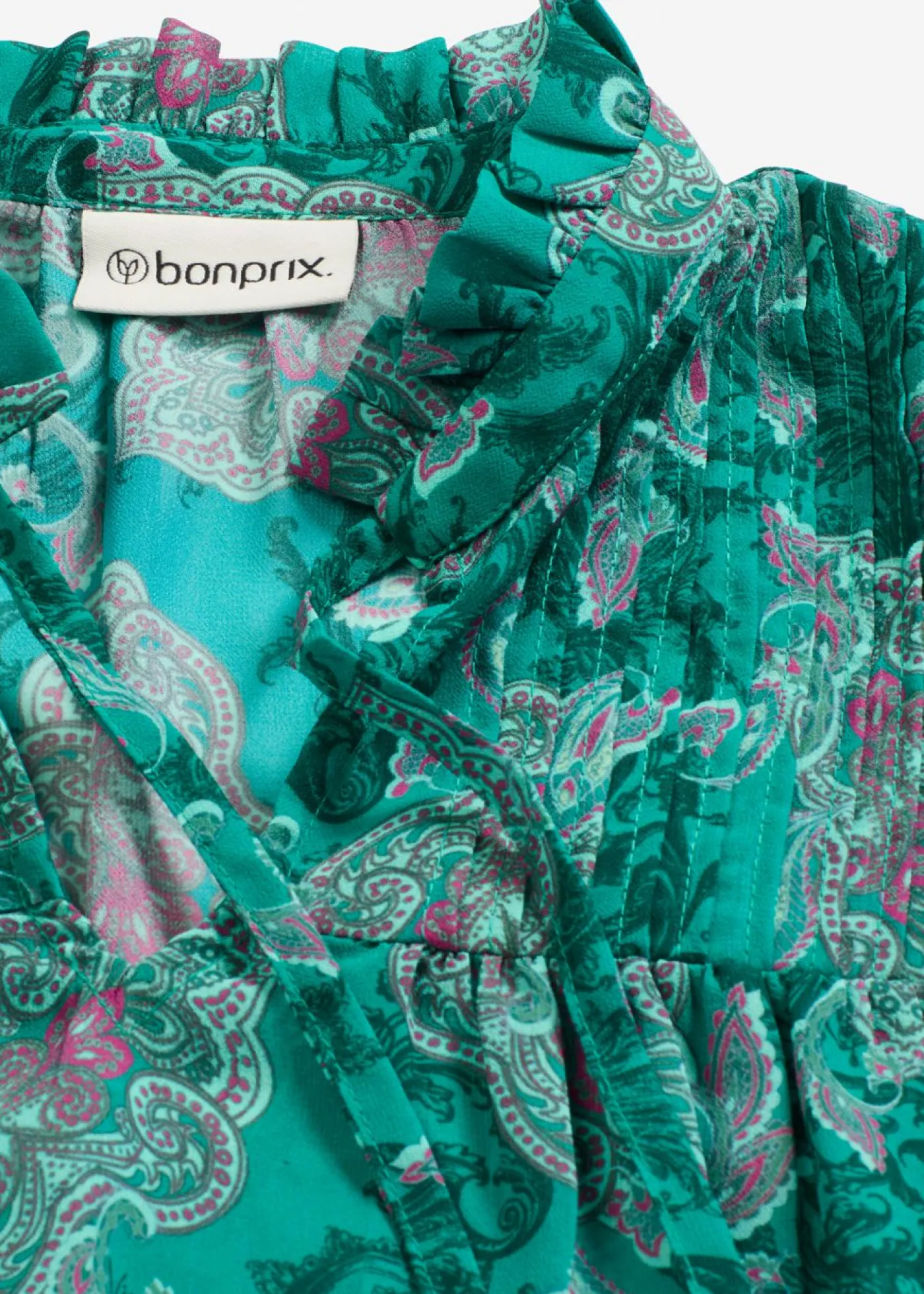 Online Túnica de gasa con patrón paisley Mujer Camisas Y Blusas