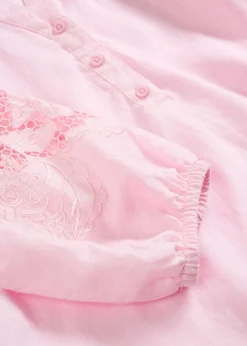 Best Túnica de lino puro Mujer Premium|Camisas Y Blusas