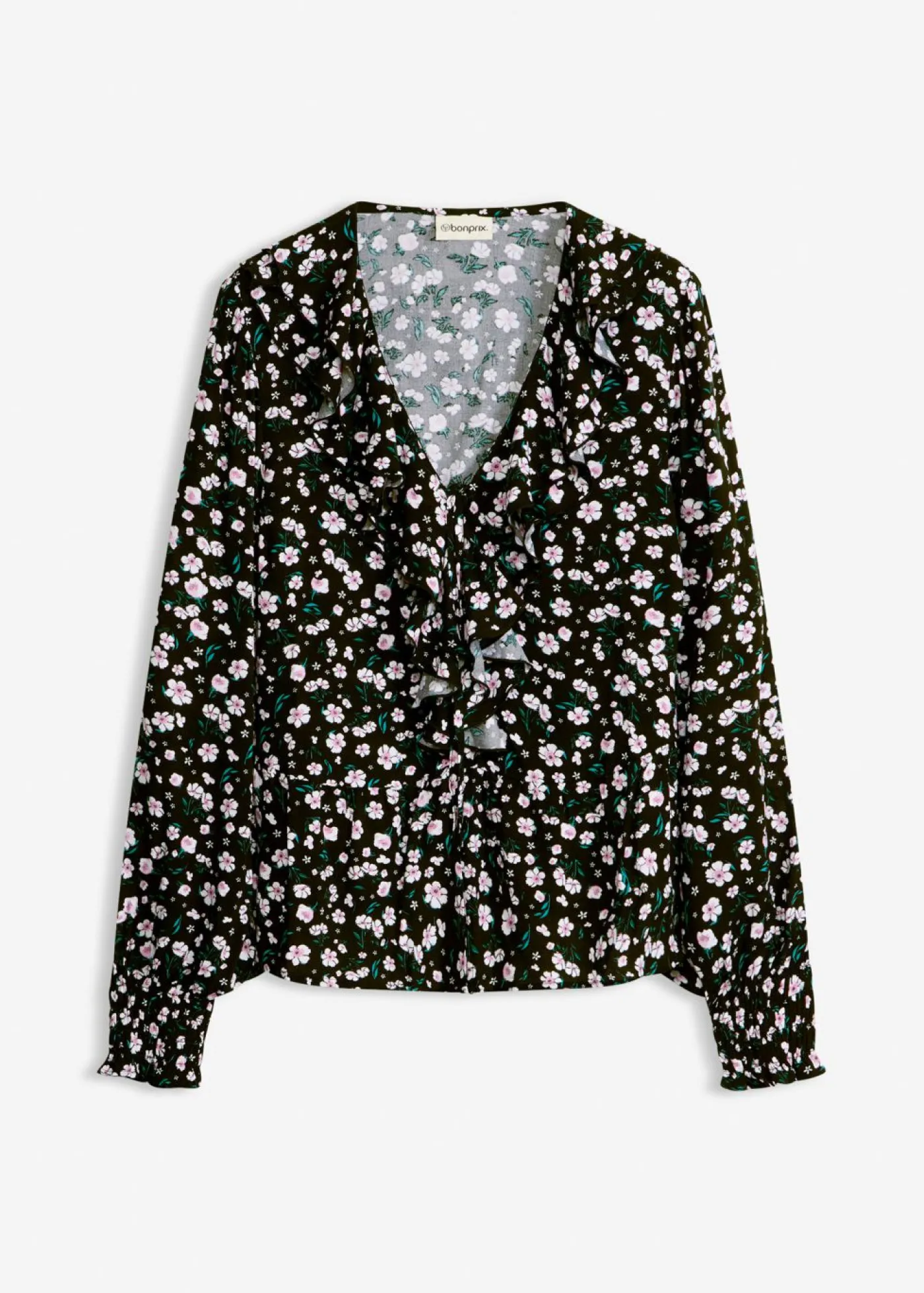 Túnica de mezcla de viscosa fina Mujer Camisas Y Blusas|Novedades