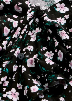 Túnica de mezcla de viscosa fina Mujer Camisas Y Blusas|Novedades