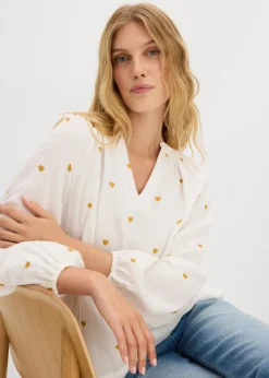 Sale Túnica de muselina Mujer Camisas Y Blusas