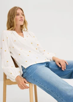 Sale Túnica de muselina Mujer Camisas Y Blusas