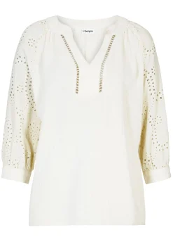 Sale Túnica de muselina ligera Mujer Camisas Y Blusas|Novedades