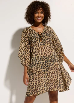 Sale Túnica de playa de gasa Mujer Ropa De Playa|Vestidos