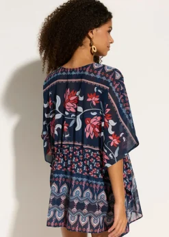 Discount Túnica de playa de gasa ligera Mujer Ropa De Playa|Vestidos