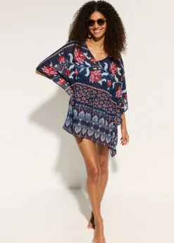 Discount Túnica de playa de gasa ligera Mujer Ropa De Playa|Vestidos